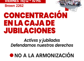 Concentración en la caja de jubilaciones