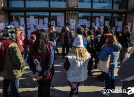 Reclamo de CECLA en la el Ministerio de Educación