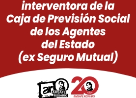 Reunión con la interventora de la Caja de Previsión Social de los Agentes del Estado (ex Seguro Mutual)