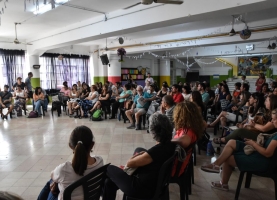 Asamblea docente hacia el paro del 24