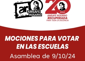 MOCIONES PARA VOTAR EN LAS ESCUELAS - 9/10/24