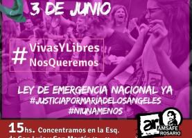 3 de Junio Marchamos por #NiUnaMenos