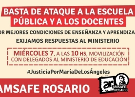 Basta de ataque a la escuela pública y a los docentes