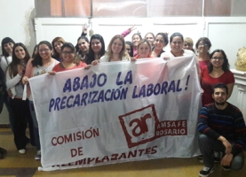 La Comisión de Reemplazantes recorrió los ISDF con su 