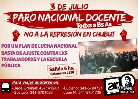 El martes 3, Todos a Buenos Aires!