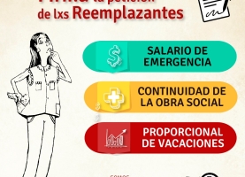 ⚠️ PETITORIO: REEMPLAZANTES EN EMERGENCIA 