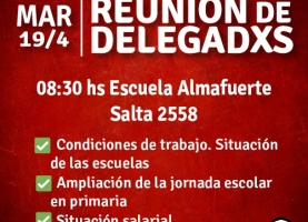 Reunión de Delegadxs