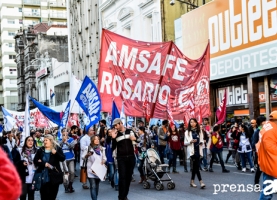Marcha Federal Educativa en Rosario