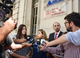 María de los Ángeles Paris: Presentación de denuncia al fiscal Schiappa Pietra