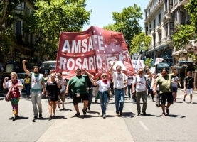 Una multitudinaria marcha frenó hoy la sanción de la Ley previsional