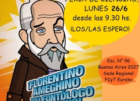 Feria de ciencias en la escuela Ameghino