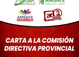 Carta a la Comisión Directiva Provincial