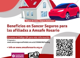 Beneficios para Afiliadxs a Amsafe Rosario