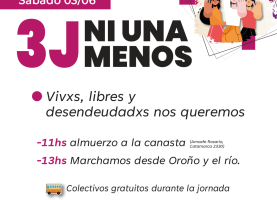 3J - Ni Una Menos: vivas, libres y desendeudadas nos queremos 