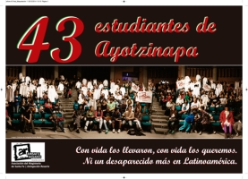 Amsafe Rosario con Ayotzinapa