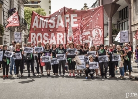 MARCHA POR LA REAPERTURA DE PARITARIAS