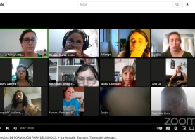 Arrancó la formación de delegadxs