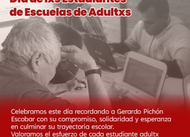 Día de lxs Estudiantes de Escuelas de Adultxs