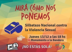 Silbatazo Nacional contra la Violencia Sexual