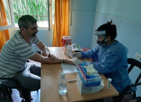 Testeos de HIV en la Subdelegación de Baigorria
