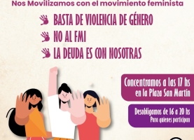 25N: Nos Movilizamos con el movimiento feminista