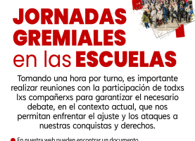 Jornadas Gremiales en las Escuelas