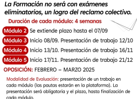 Nuevo cronograma concurso ascenso a cargos directivos