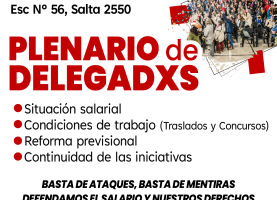 Plenario de delegadxs