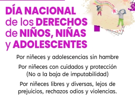 27 de setiembre: Día nacional de los derechos de niños, niñas y adolescentes