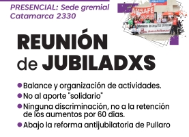 Reunión de Jubiladxs