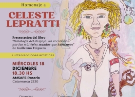 HOMENAJE A CELESTE LEPRATTI - A 23 años del 19 y 20