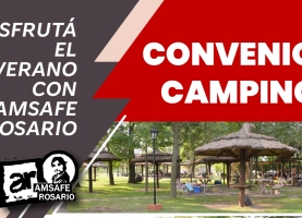 Convenios de Camping Amsafe Rosario 2025: