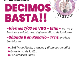 8M: Día internacional de las mujeres y disidencias trabajadoras