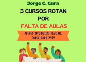 Urgente convocatoria por las aulas de la EESO 360