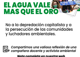 22M: EL AGUA VALE MAS QUE EL ORO