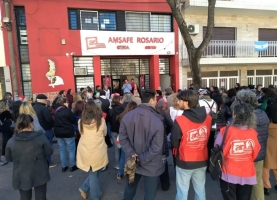 ¡No al fraude en Amsafe Rosario! 