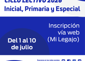Suplencias Ciclo Lectivo 2026 IPE