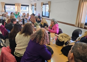 Reunión de jubilados en AMSAFE Rosario