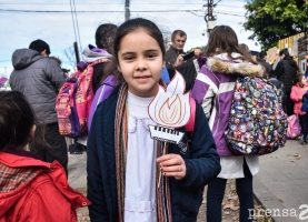 Abrazos Solidarios: Escuelas 117, 128 y 816. 