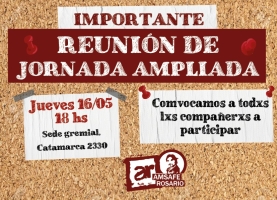 Reunión de Jornada Ampliada