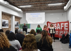 Con una gran concurrencia inició el seminario taller "¿El trabajo enferma o enferman nuestras condiciones de trabajo?"