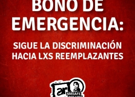 Bono de emergencia: Sigue la discriminación hacia los reemplazantes