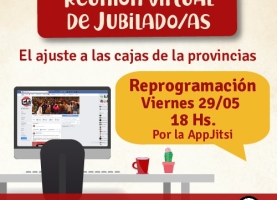 Reunión Virtual de Jubilados/as