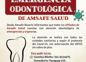 Emergencia Odontológica de Amsafe Salud 