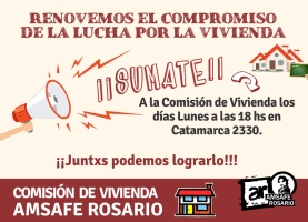 Renovemos el compromiso de la lucha por la vivienda