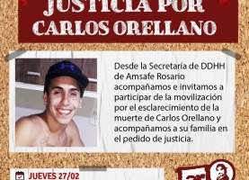 Justicia por Carlos Orellano