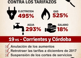 Ruidazo contra los tarifazos