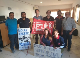 Solidaridad con lxs trabajadorxs de Kimberly (Bernal)