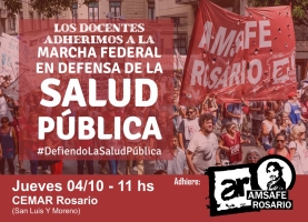 Marcha Federal en defensa de la Salud Pública