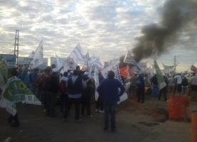 Solidaridad con la lucha de los trabajadores aceiteros